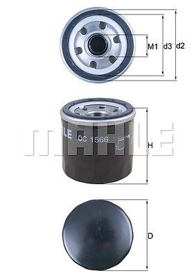 New oil filter for - oil,