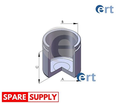 Piston brake caliper for - brake,