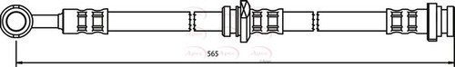 Braking system brake hose apec - braking,